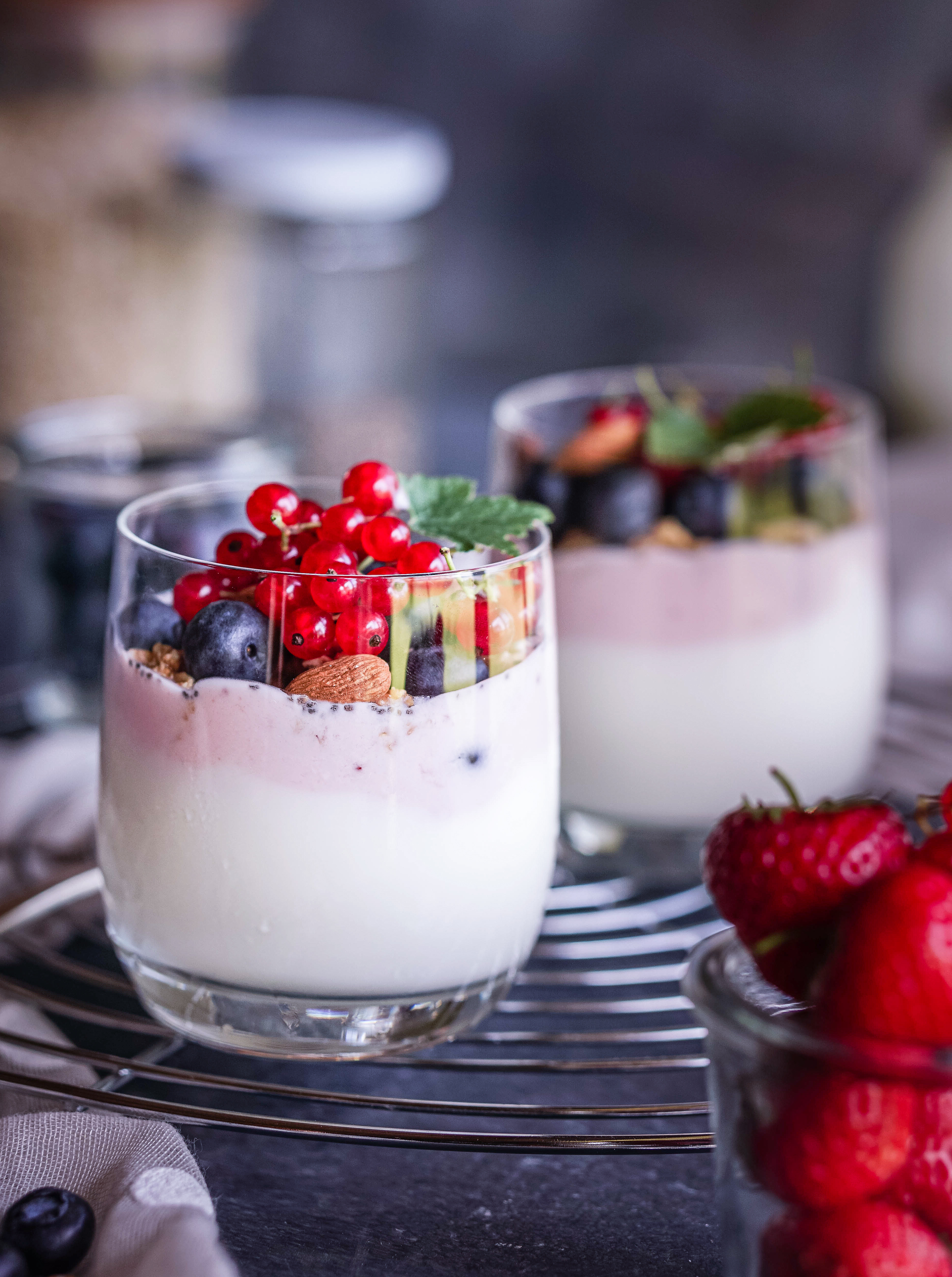 Joghurt mit Früchten