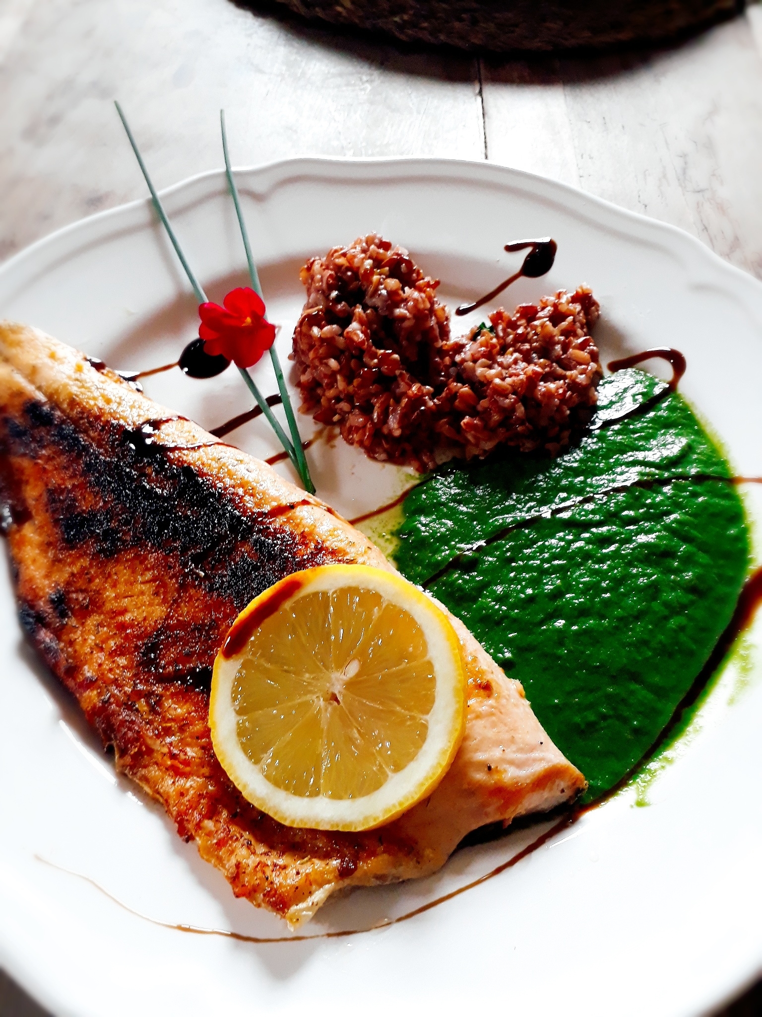 gebratener Fisch