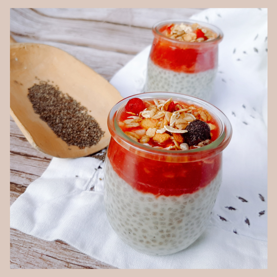 Joghurt mit Chiasamen