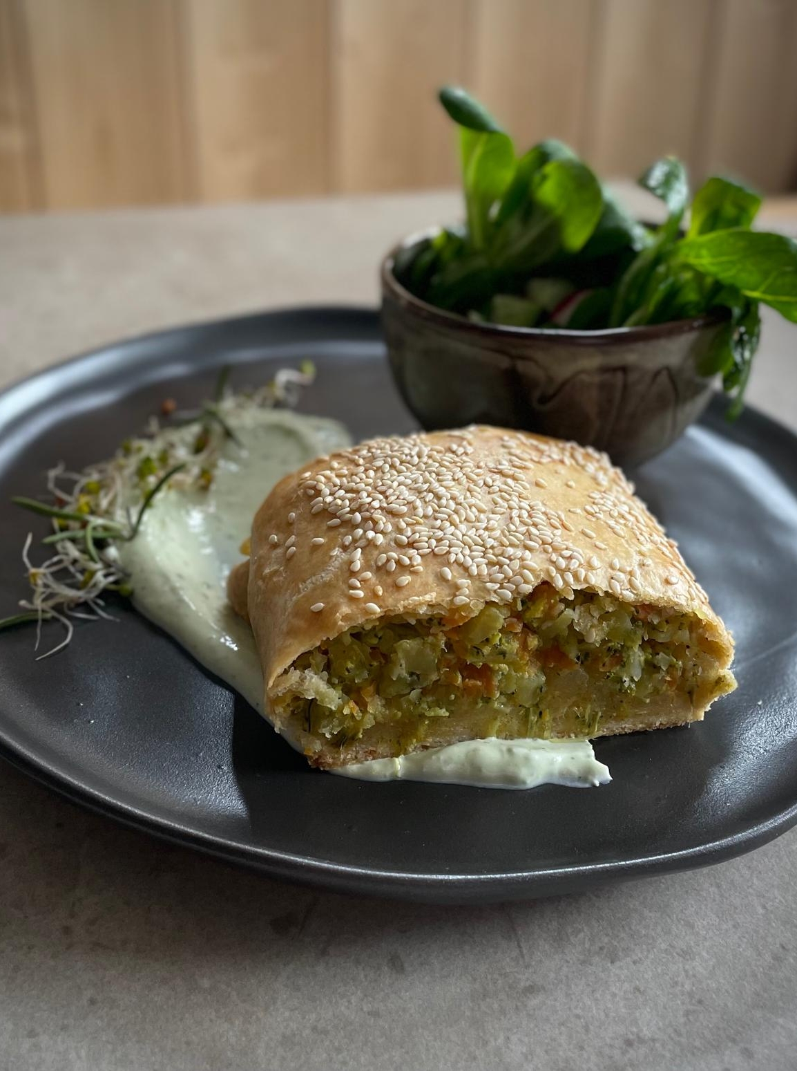 Strudel mit Weißkraut