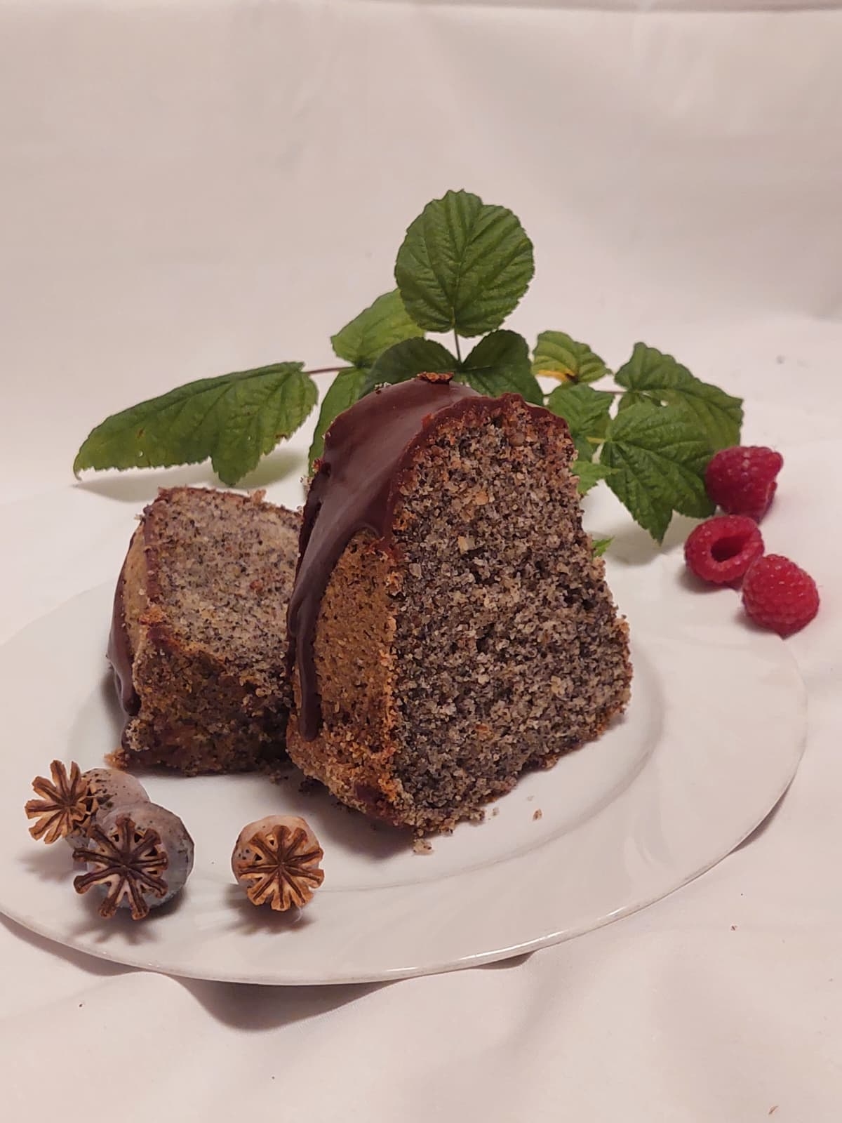 Nuss und Mohn Kuchen