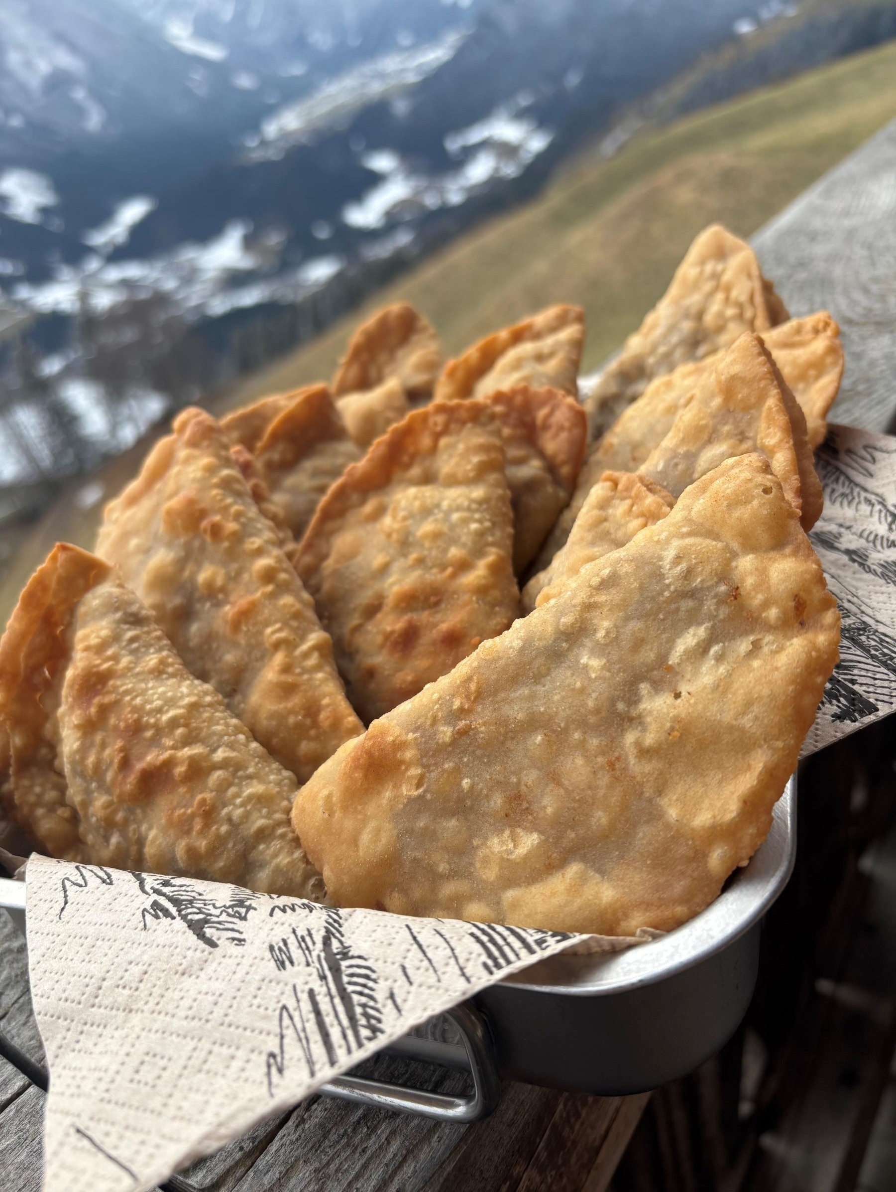 Krapfen mit Kartoffel