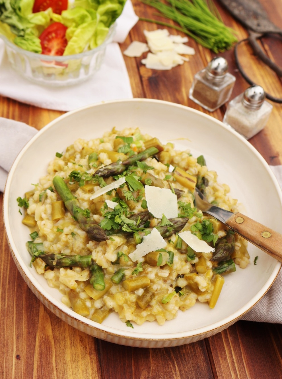 Risotto mit Spargel