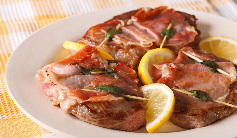 Kalbschnitzel Romana Art