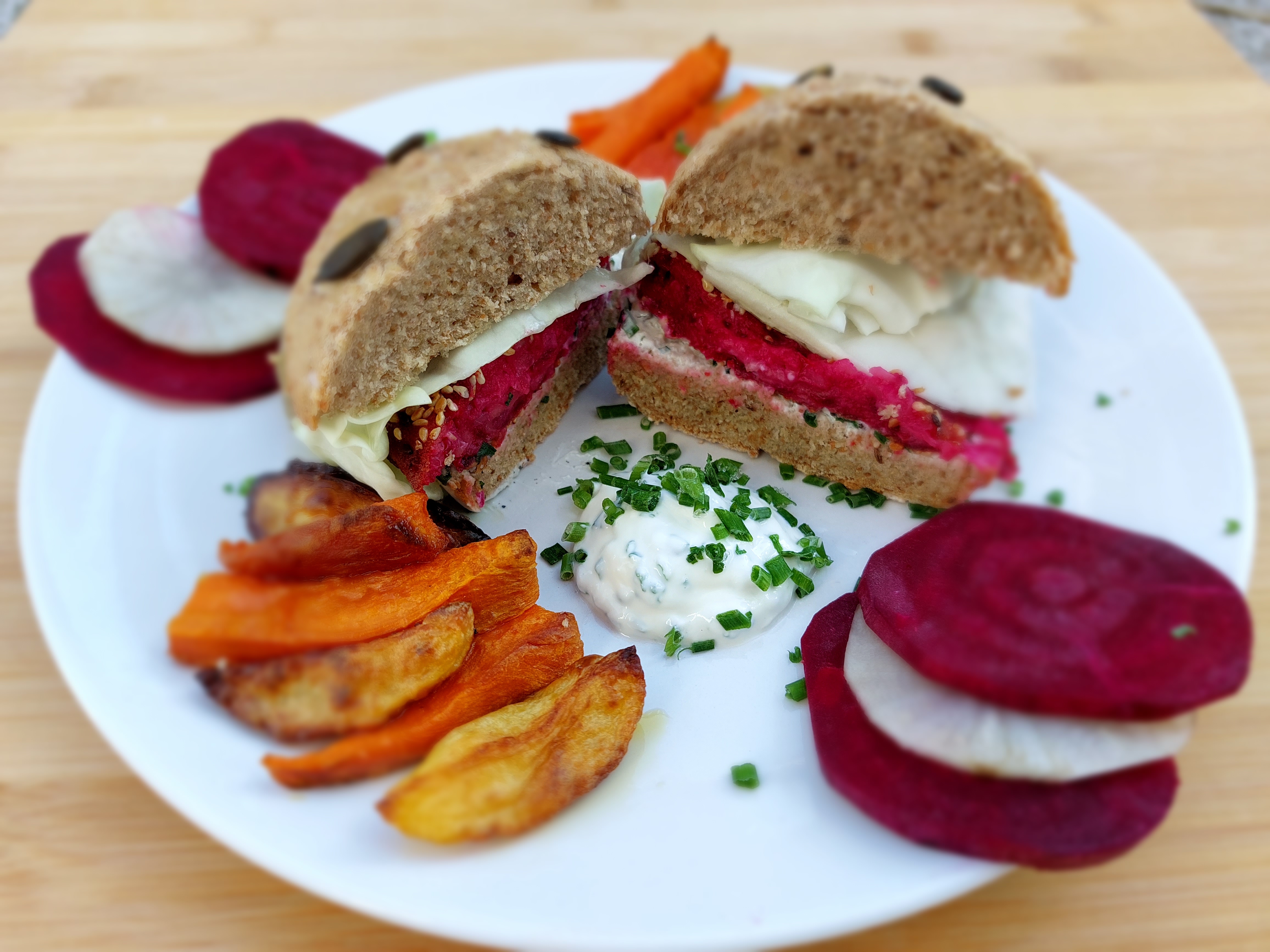 Gemüse Pattie