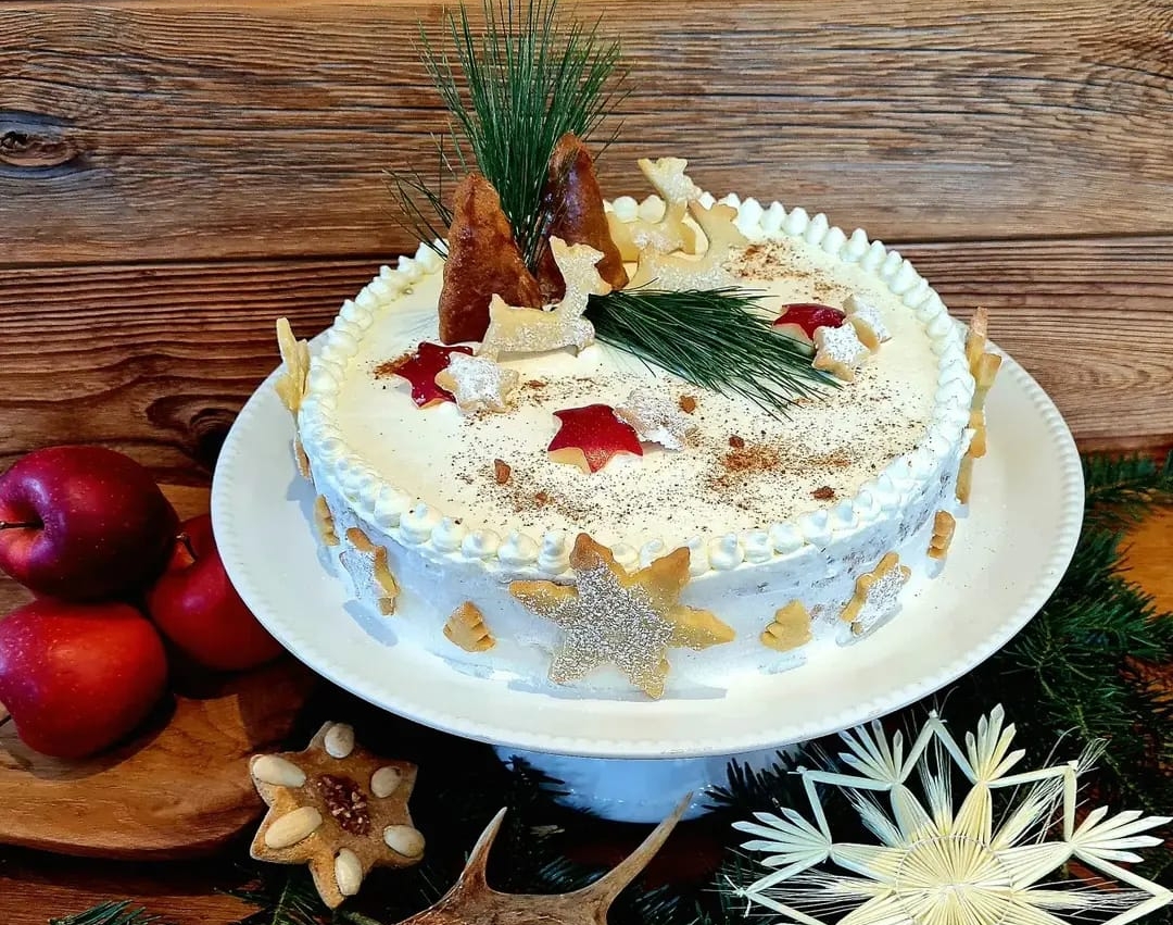 Apfel Quark Torte
