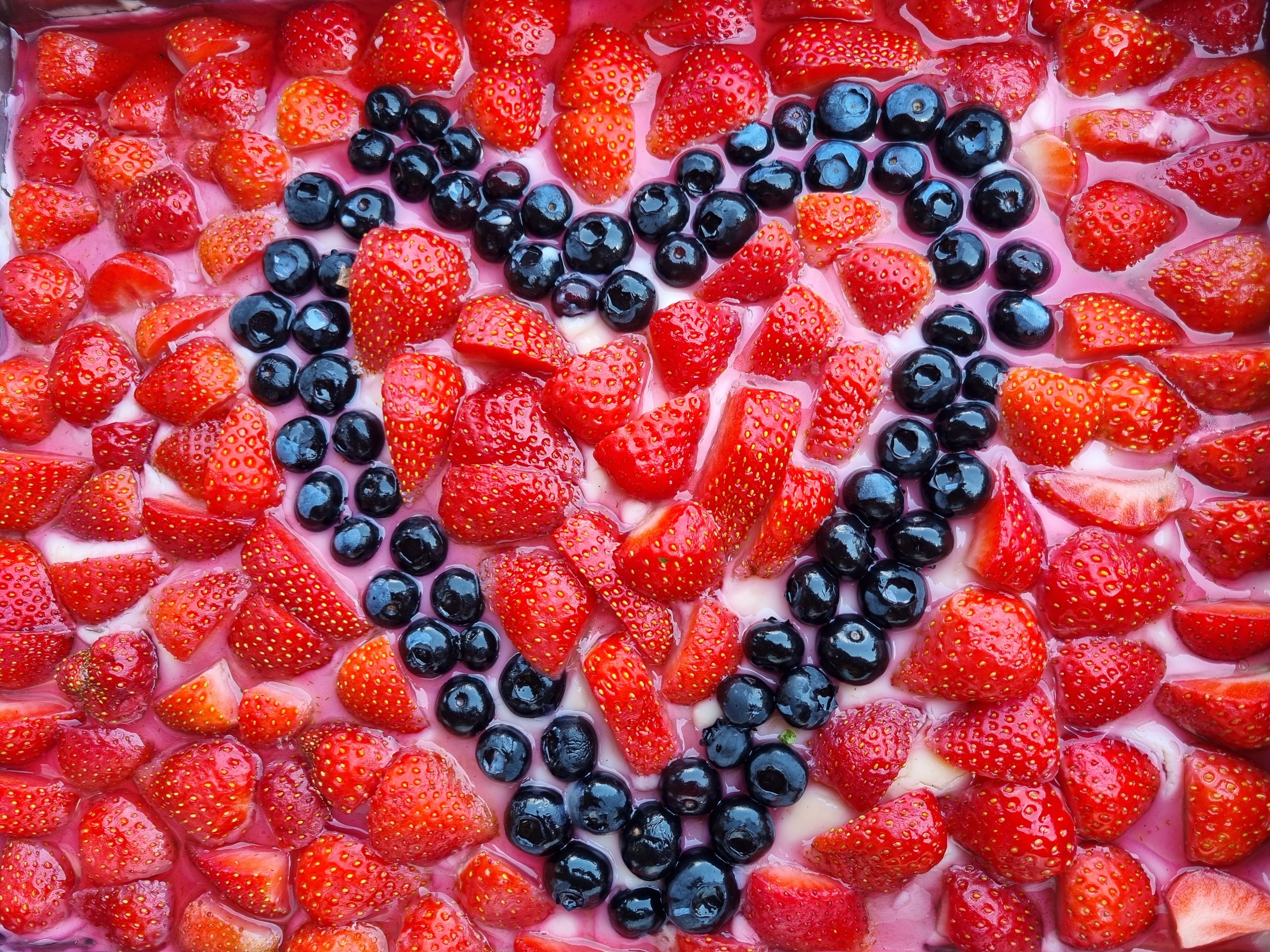 Kuchen mit Obst