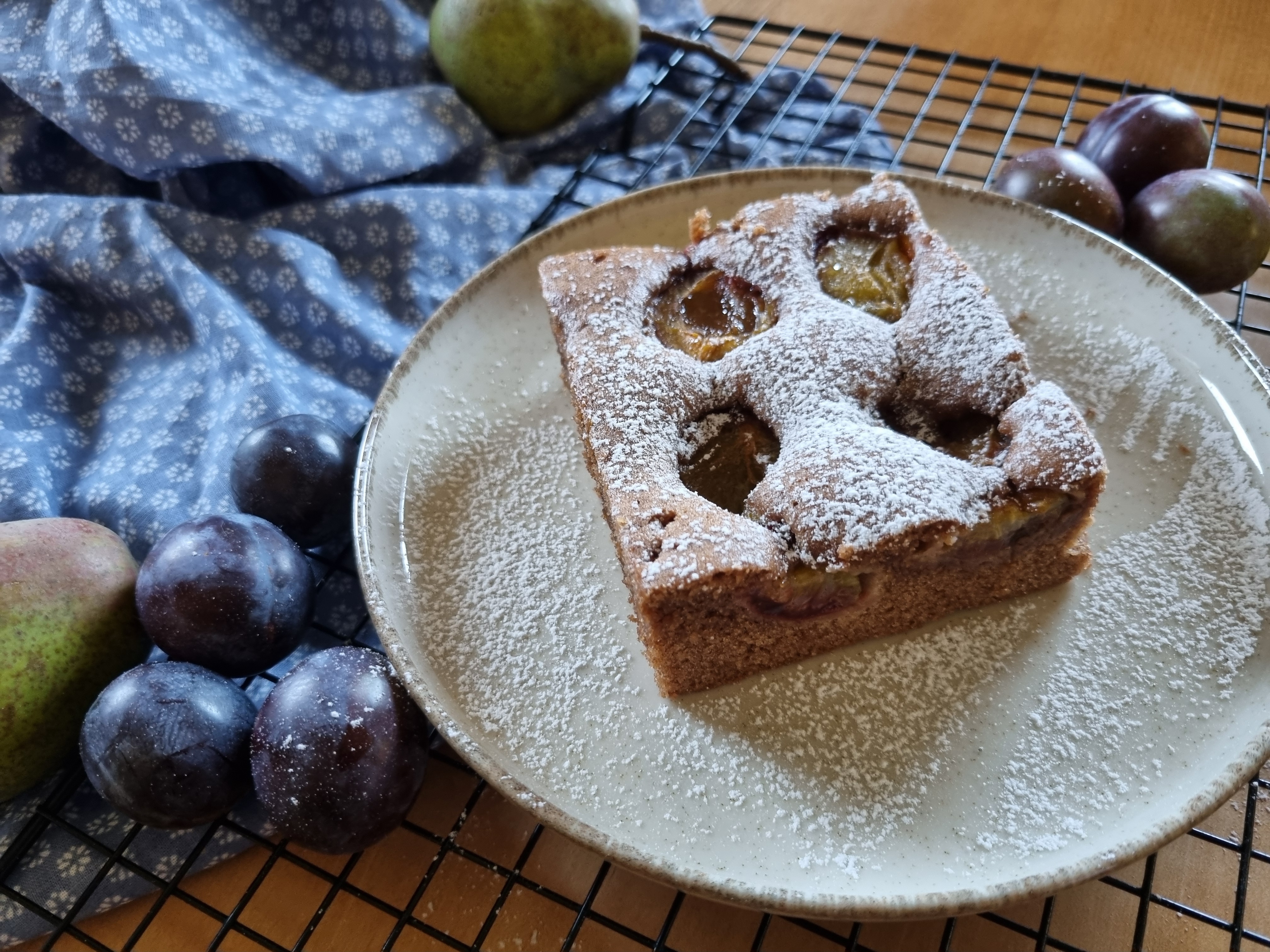 Einfacher Zwetschken Kuchen