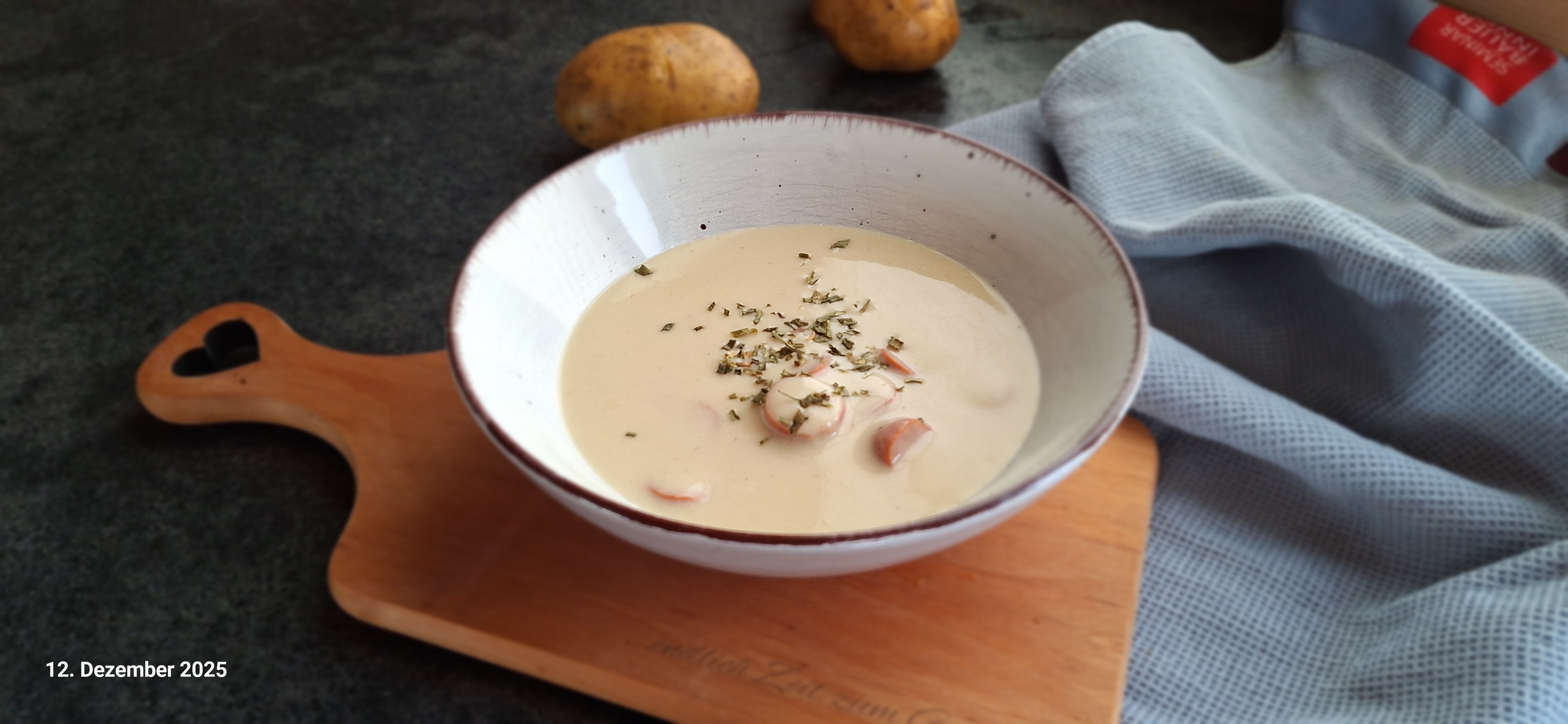 Kartoffelpüree Suppe